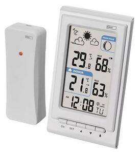 Wireless weather station with an alarm clock 2xAAA vit