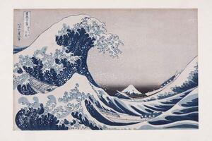Hokusai, Katsushika - Konsttryck The Hollow of the Deep Sea Wave off Kanagawa, (40 x 26.7 cm)