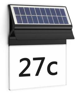 Philips - LED husnummer med solceller ENKARA LED/0,2W/3,7V IP44