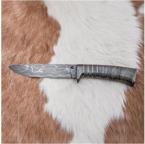 Exklusiv Damaskus kniv 14 cm ask