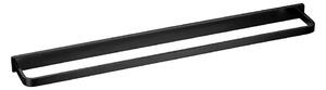OMNIRES DA70216BL- Handdukshängare för vägg DARLING 61 cm halv-matt svart