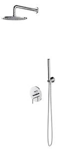 OMNIRES SYSY22XCR - Duschset med dold kran Y skinande krom
