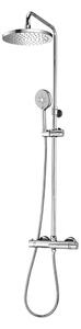 OMNIRES SYSY10/N/6CR - Dusch set med termostatkran Y skinande krom