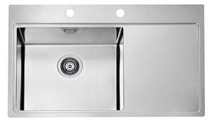ALVEUS 1103652 - Diskho för kök PURE 86x52,5 cm satin, vänster
