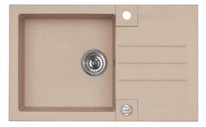 ALVEUS 1090946 - Diskho för kök ROCK 78x48 cm granit/beige