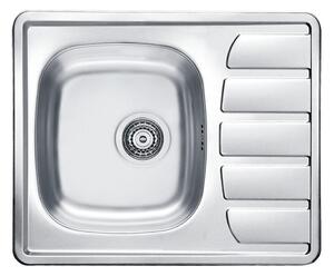 ALVEUS 1100215 - Diskho för kök ZOOM 61,5x50 cm satin, för toppmontage