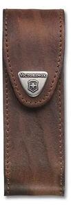 Victorinox - Läderfodral för kniv 11,1 cm brun