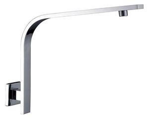 Sapho - Duscharm vinklat 33 cm skinande krom
