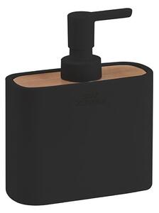 Gedy - Tvålpump NINFEA svart/bambu
