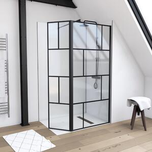 Sorby Duschvagg 130x195 cm - Svart