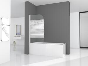 Knutby Duschvagg 75x140 cm - Vit