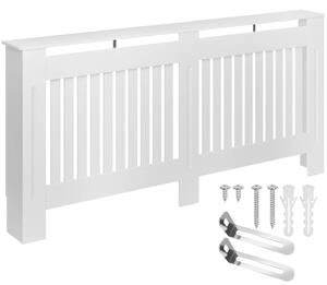 TecTake GmbH 405400 elementskydd vila, i lamelldesign, med hylla - 172,3 x 19 x 82 cm