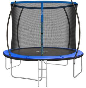 TecTake GmbH 405618 studsmatta jumpy med skyddsnät - 305 cm