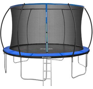 TecTake GmbH 405619 studsmatta jumpy med skyddsnät - 366 cm