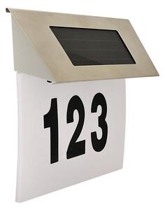 LED Sollampa husnummer 1,2V IP44