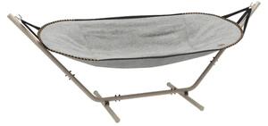 SACKit - Cobana Hammock - Hängmatta - Cobana Sand Melange / Taupe Alu Frame - L292 x W125 x H101 cm