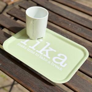 Fika bricka, Grön