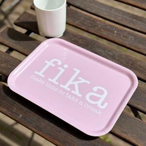 Fika bricka, Rosa