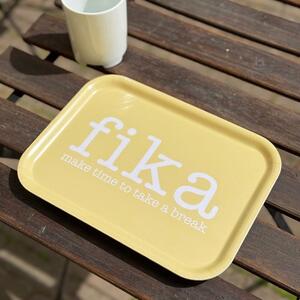 Fika bricka, Gul