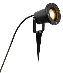 Industriell smart spikspot svart inkl. WiFi GU10 IP65 - Basic