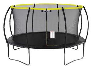 Stratos Rund Studsmatta 4,27m - Svart
