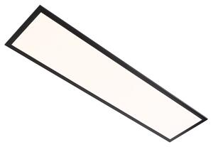 Modern LED-panel svart 100 cm inkl LED Dim to Warm - Armstrong