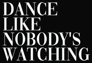 Illustration dance like nobodys watching, Finlay & Noa