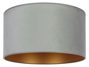 Duolla - Taklampa ROLLER 1xE27/15W/230V diameter 40 cm světle grön/gyllene