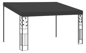 Väggmonterad paviljong 4x3x2,5 m antracit - Antracit