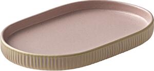 Playground Fat Nara relief; 18x11x2 cm (LxBxH); Rosé; 6 Styck / Förpackning