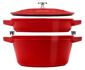 Staub Stackable Set Gryt & kastrullset 2-st