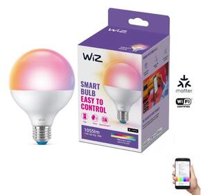 LED RGB dimbar glödlampa G95 E27/11W/230V 2200-6500K Wi-Fi - WiZ