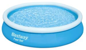 Bestway Pool uppblåsbar Fast Set rund 366x76 cm 57273