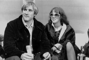 Fotografi Gerard Depardieu and Isabelle Adjani