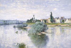 Bildreproduktion Seine at Lavacourt, Claude Monet