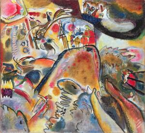 Wassily Kandinsky - Bildreproduktion Small Pleasures, 1913, (40 x 35 cm)