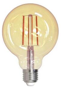 LED Ljusreglerad glödlampa FILAMENT VINTAGE G95 E27/12W/230V 2000K