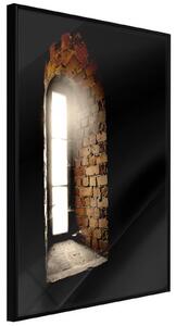 Inramad Poster / Tavla - Window to the World - 40x60 Svart ram