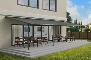 Altantak i aluminium Sierra Palram – Canopia 3 x 9,15 m antracit Heat Block