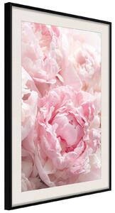 Inramad Poster / Tavla - Abundance of Flowers - 30x45 Guldram med passepartout