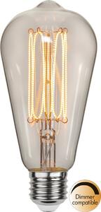 LED-lampa E27 edison Decoled Grace Clear 3,8W dimbar