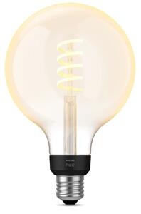 Philips Hue 1-pack E27 filamentlampa Glob 125mm 7W