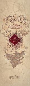 Konsttryck Harry Potter - Marodörkartan, (64 x 180 cm)