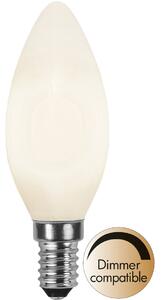 LED-lampa E14 kronljus opal 5W(39W) dimbar