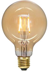 LED-lampa E27 glob 95mm Amber 0,75W 2000K 80lm