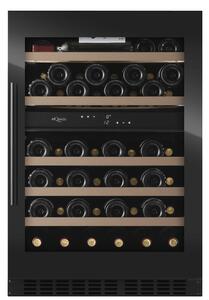 Inbyggbar vinkyl - WineCave 800 60D Fullglass Black