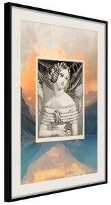 Inramad Poster / Tavla - Beauty from Centuries Ago - 20x30 Guldram med passepartout