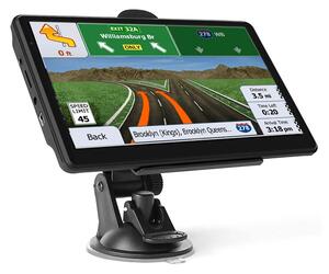 GPS navigator med 7tums skärm och fm-sändare