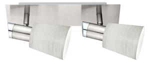 Eglo - LED spotlight MY CHOICE 2xE14/4W/230V krom/grädde