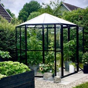 Växthus Merkurius - 3,7 m² + Växthusbord